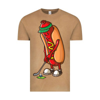 Vintage Camel Funny Golfing Hot Dog Golf Gifts Shirts for Men Boys Golfer Vintage Tee - maiPhamDesign