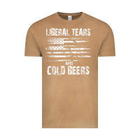 Vintage Camel liberal tears and cold beers   funny political t shirt Vintage Tee - maiPhamDesign