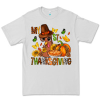 Dove Grey my first thanksgiving bbs Premium Tee - BundleAndBundleShop