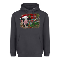 Smoke merry christmas cow Heavyweight Hoodie - CowhideDigitalArt