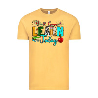 Vintage Mustard y'all gonna learn today Vintage Tee - RanaPortraitStore