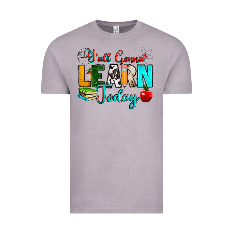 Y'all Gonna Learn Today Vintage Tee by RanaPortraitStore | Teevron
