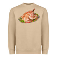 Mushroom turkey fa element 1 Heavyweight Sweatshirt - FaDigitalArtStudio
