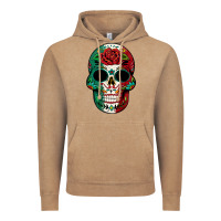 Vintage Coffee Mexican Skull Vintage Hoodie - texasbilliewilder