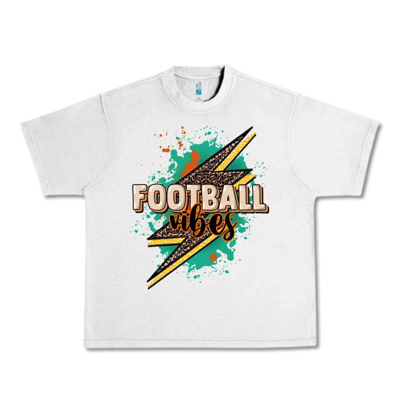 Football Vibes Urban Heavy Tee by NancyCooperArtShop | Teevron