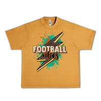 Peanut Butter Football vibes Urban Heavy Tee - NancyCooperArtShop