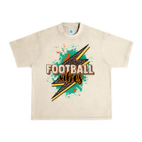 Sandshell Football vibes Urban Heavy Tee - NancyCooperArtShop
