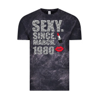 Cloud Black Sexy Since March 1980 Vintage Tee - Bettercallsaul