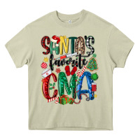Mossy santas favorite cma nurse Heavy Core Tee - MaliasSmallBusiness