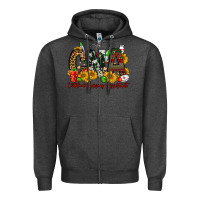 Charcoal Heather christmas cna certified nursing assistant Zipper Hoodie - FaDigitalArtStudio