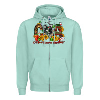 Christmas Cna Certified Nursing Assistant Zipper Hoodie | Teevron