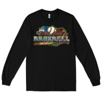 Black Wild about Baseball Long Sleeve Tee - HowdyJamesFarm