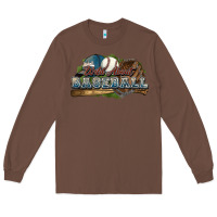 Chestnut Wild about Baseball Long Sleeve Tee - HowdyJamesFarm