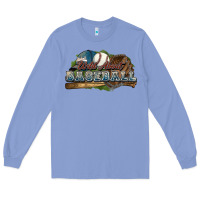 Colony Blue Wild about Baseball Long Sleeve Tee - HowdyJamesFarm