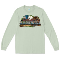Matcha Wild about Baseball Long Sleeve Tee - HowdyJamesFarm