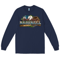 Navy Wild about Baseball Long Sleeve Tee - HowdyJamesFarm