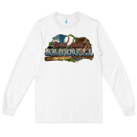 White Wild about Baseball Long Sleeve Tee - HowdyJamesFarm