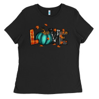 Black fall love Ladies Tee - RanaPortraitStore