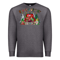 Charcoal Heather hanging with my gnomies Premium Sweatshirt - CowhideDigitalArt