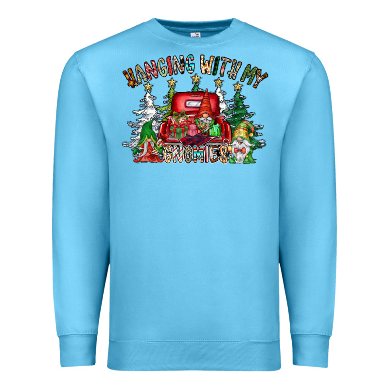 Hanging With My Gnomies Premium Sweatshirt by CowhideDigitalArt | Teevron