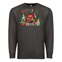 Smoke hanging with my gnomies Premium Sweatshirt - CowhideDigitalArt