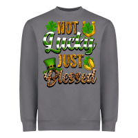 Storm St. Patrick's Not lucky just blessed Heavyweight Sweatshirt - OliviaCreatesArt