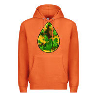 Carrot st.patrick's teardrop earrings Premium Hoodie - FaDigitalArtStudio