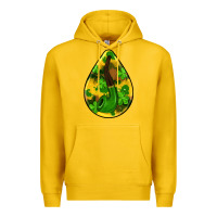 Lemon st.patrick's teardrop earrings Premium Hoodie - FaDigitalArtStudio