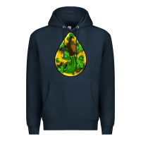 Navy st.patrick's teardrop earrings Premium Hoodie - FaDigitalArtStudio