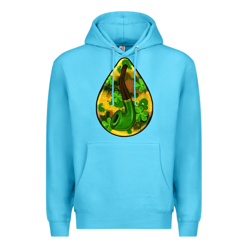 St.patrick's Teardrop Earrings Premium Hoodie by FaDigitalArtStudio | Teevron