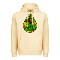 Pina Colada st.patrick's teardrop earrings Premium Hoodie - FaDigitalArtStudio