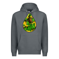 Rock st.patrick's teardrop earrings Premium Hoodie - FaDigitalArtStudio
