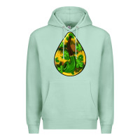 Seafoam st.patrick's teardrop earrings Premium Hoodie - FaDigitalArtStudio