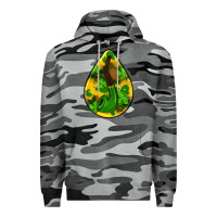 Slate Camo st.patrick's teardrop earrings Premium Hoodie - FaDigitalArtStudio