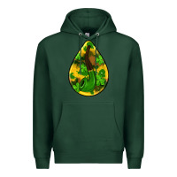 Sports Green st.patrick's teardrop earrings Premium Hoodie - FaDigitalArtStudio