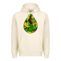 Tofu st.patrick's teardrop earrings Premium Hoodie - FaDigitalArtStudio