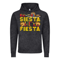 Vintage Black No Siesta Let's Fiesta Vintage Hoodie - texasbilliewilder