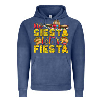 Vintage Denim No Siesta Let's Fiesta Vintage Hoodie - texasbilliewilder