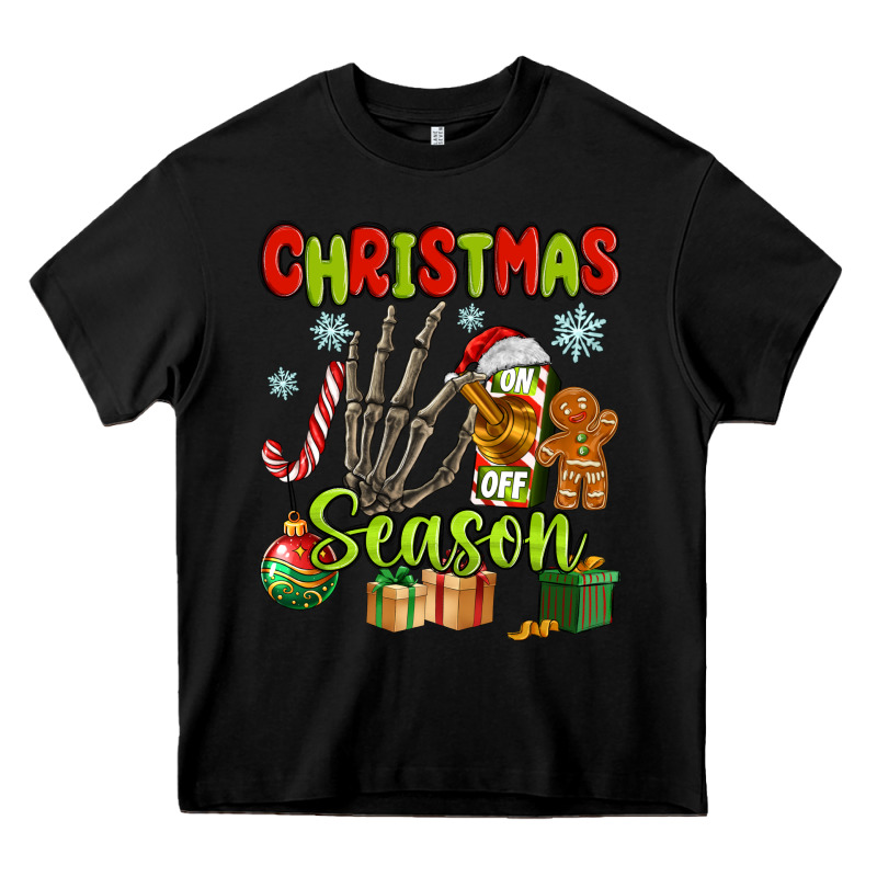 Christmas Season Heavy Core Tee by MaliasSmallBusiness | Teevron