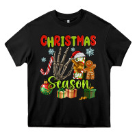 Black christmas season Heavy Core Tee - MaliasSmallBusiness