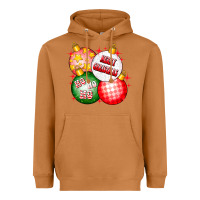 Meerkat merry christmas ball Heavyweight Hoodie - CowhideDigitalArt