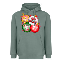 Sage merry christmas ball Heavyweight Hoodie - CowhideDigitalArt