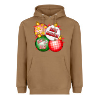 Toasted Coconut merry christmas ball Heavyweight Hoodie - CowhideDigitalArt