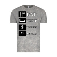 Cloud Rock Tax Day Eat Sleep Do Taxes Repeat Gift Vintage Tee - Bettercallsaul