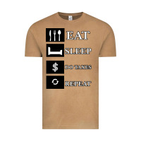 Vintage Camel Tax Day Eat Sleep Do Taxes Repeat Gift Vintage Tee - Bettercallsaul
