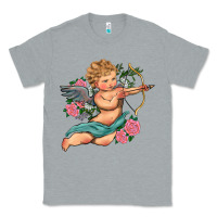 Heather Grey cupid valentine's day Classic Tee - RanaPortraitStore