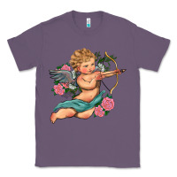 Lavender cupid valentine's day Classic Tee - RanaPortraitStore