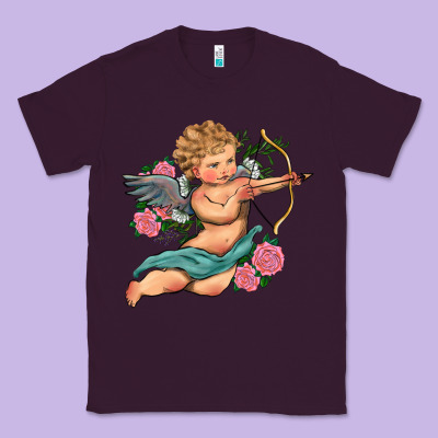 Cupid Valentine's Day Classic Tee Designed By Ranaportraitstore