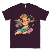 Plum cupid valentine's day Classic Tee - RanaPortraitStore