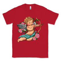 Red cupid valentine's day Classic Tee - RanaPortraitStore